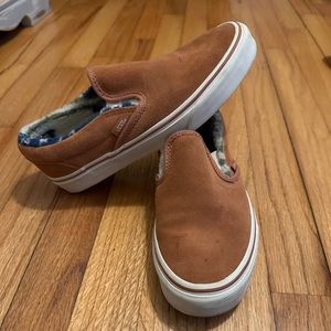 Vans- Fur- Classic Slip- On Skate Shoes